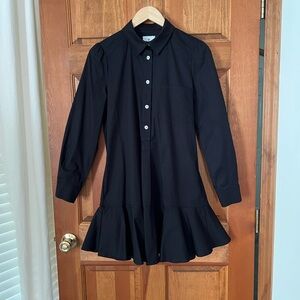 Tuckernuck Black Callahan Shirt Dress